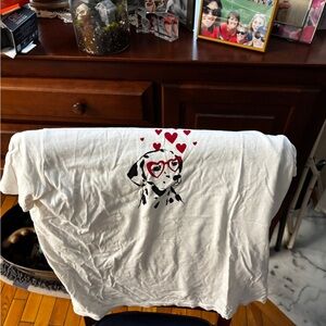 Jcrew dog series . Valentines Day Dalmation.